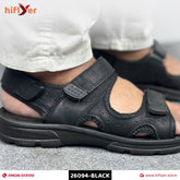 26094-BLACK Premium High-Quality Men's sandal